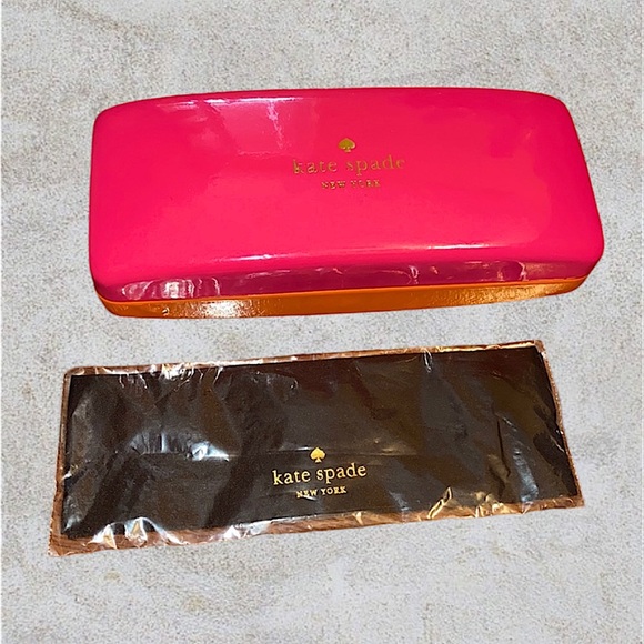 Kate Spade Sunglass Case Pink Orange Black main image 8
